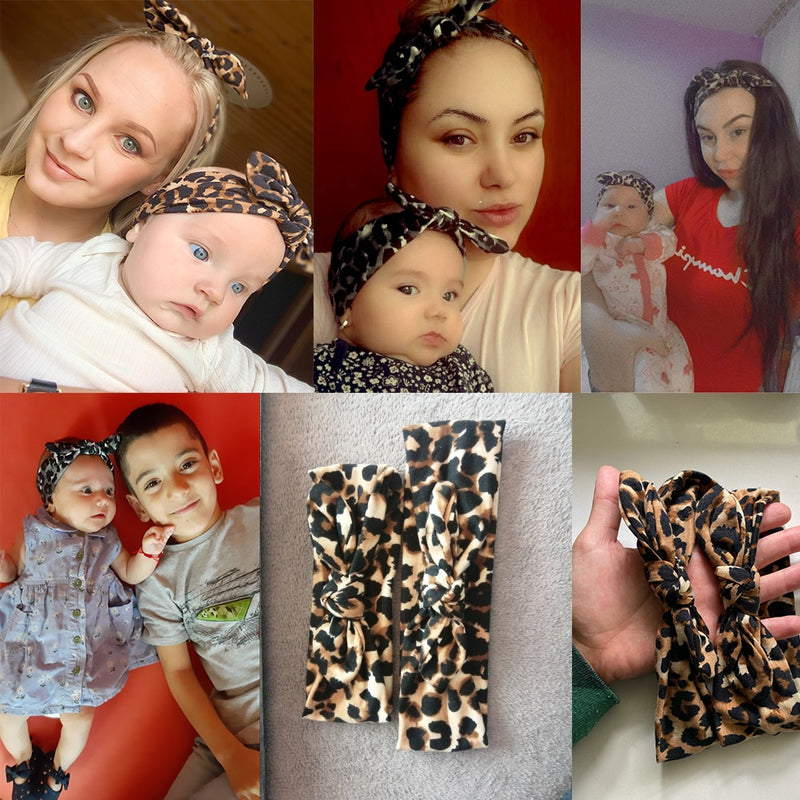 mãe & bebê crianças turbante Faixa de cabelo de bebê meninas